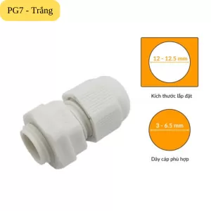 Ốc Siết Cáp Nhựa PG7